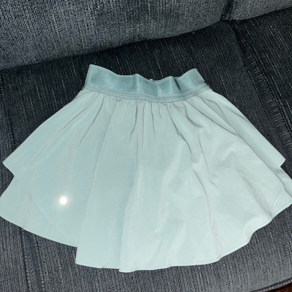 Lululemon Athletica Light Blue Skater Skirt